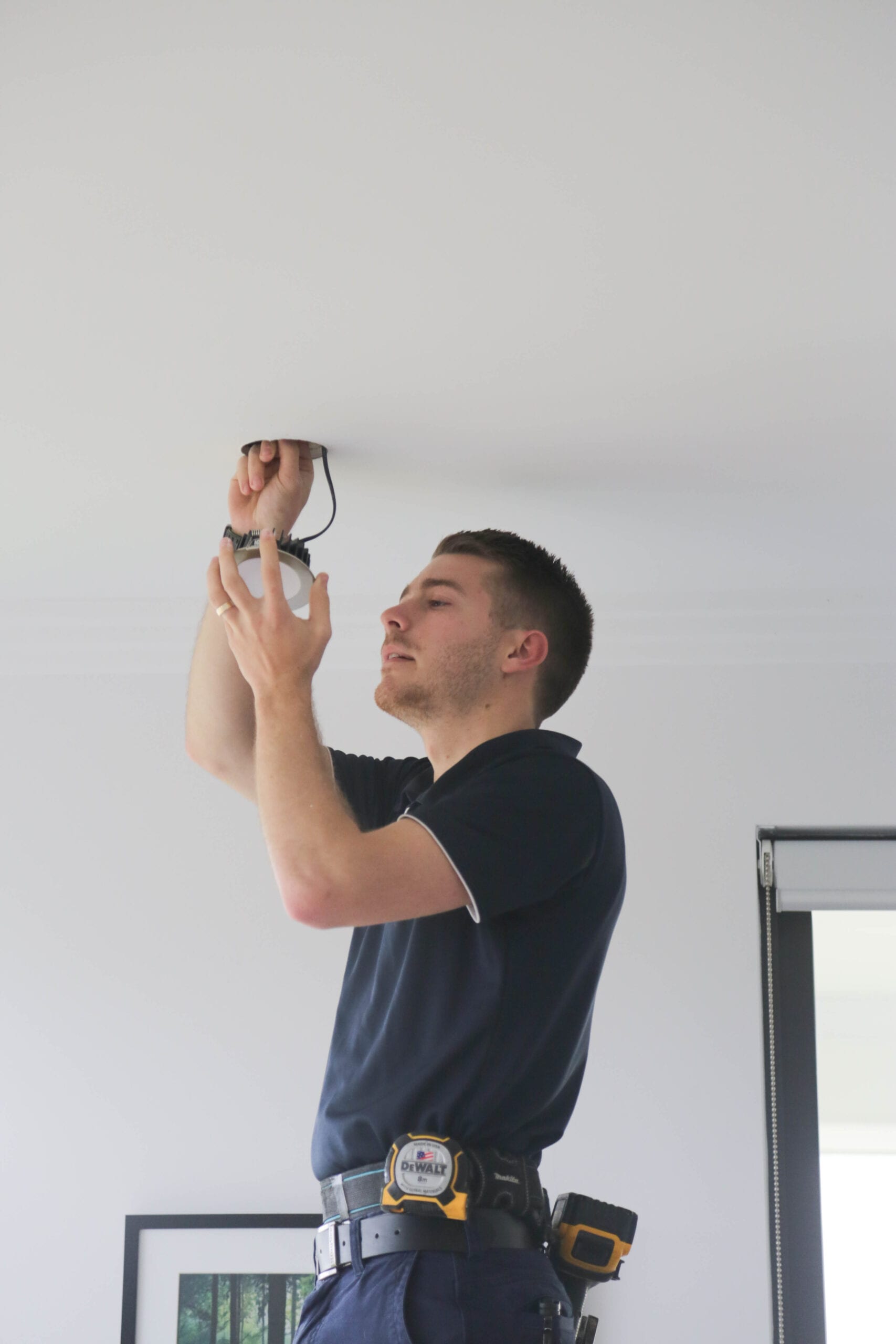 ASTEC commercial electrician at work